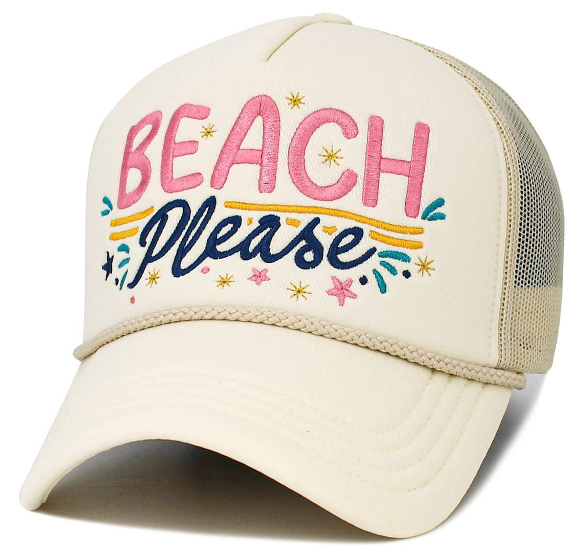Beach Please Vintage Baseball Cap