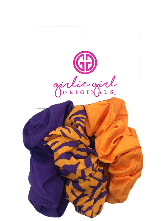 PURPLE TIGER Assorted Scrunchies