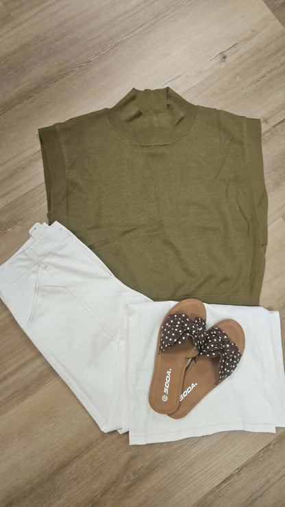 Road- Brown Polka- Dot Sandal