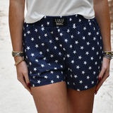 LULU MAC NAVY STAR SHORT