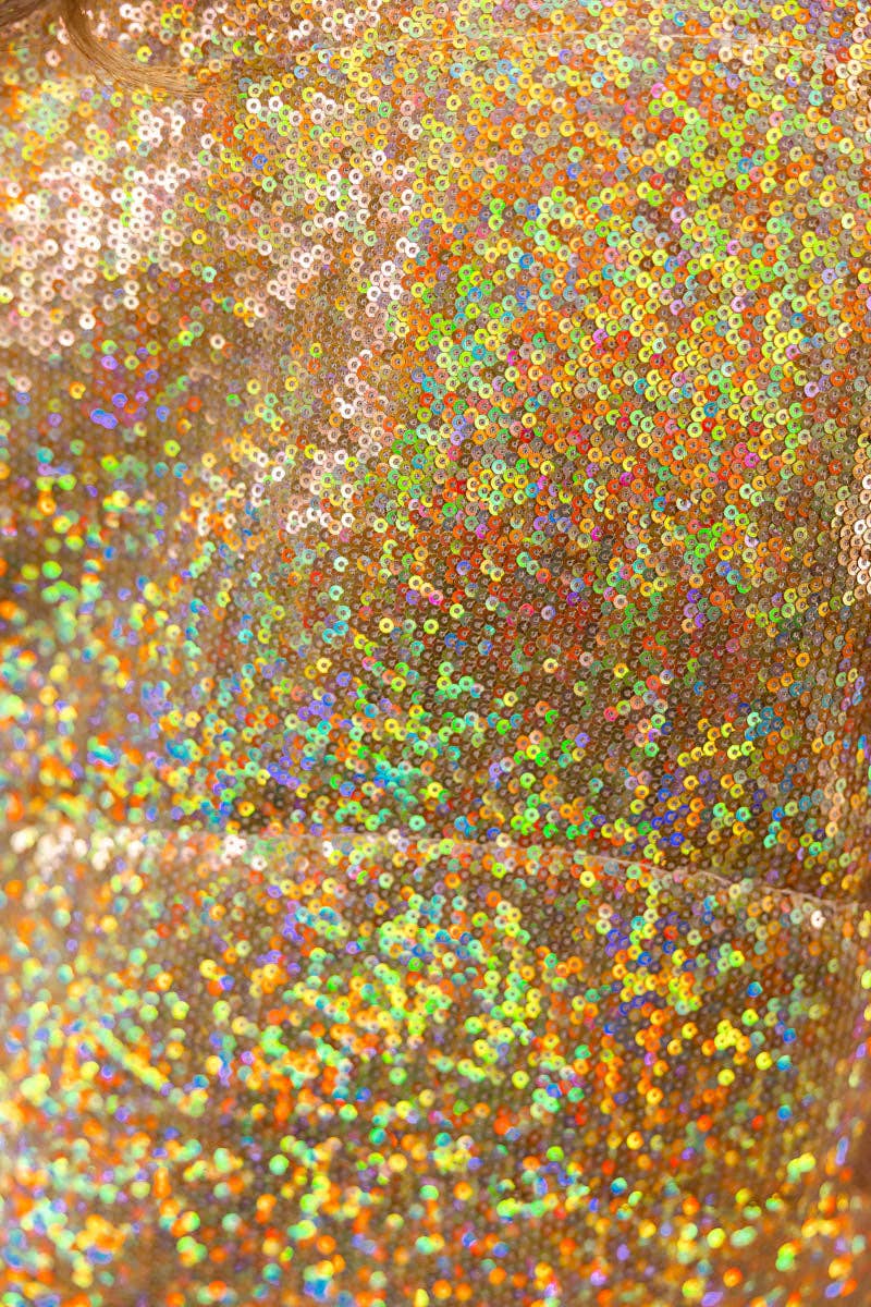 Festive Glow Sequin Vest