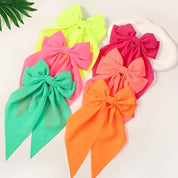 Summer Bright Colored Hair Bows