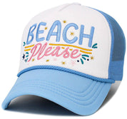 Beach Please Vintage Baseball Cap