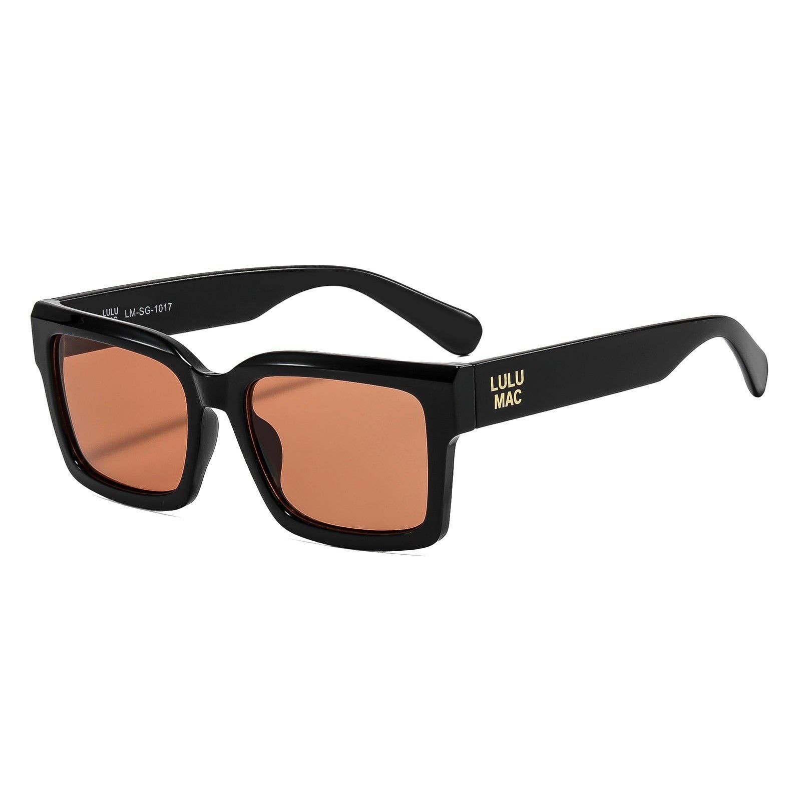 LULU MAC Georgia Black w/pink lens Sunglasses