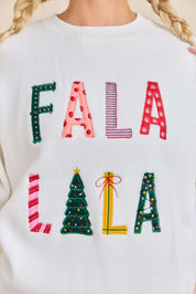 Fala Lala Christmas Knit Sweater