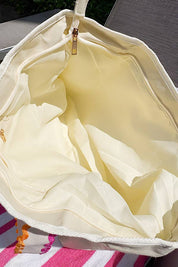 Spencer Rick Rack Trim Tote Bag