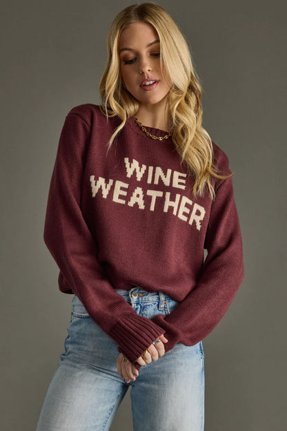 Wine Weather- Purple