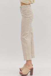 Off The Cuff Wide Leg Denim
