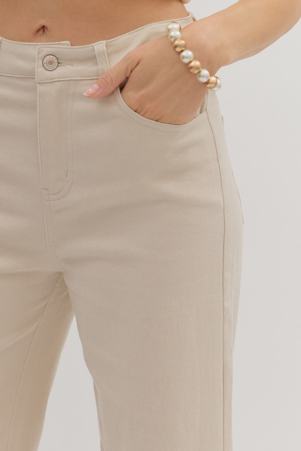 Off The Cuff Wide Leg Denim