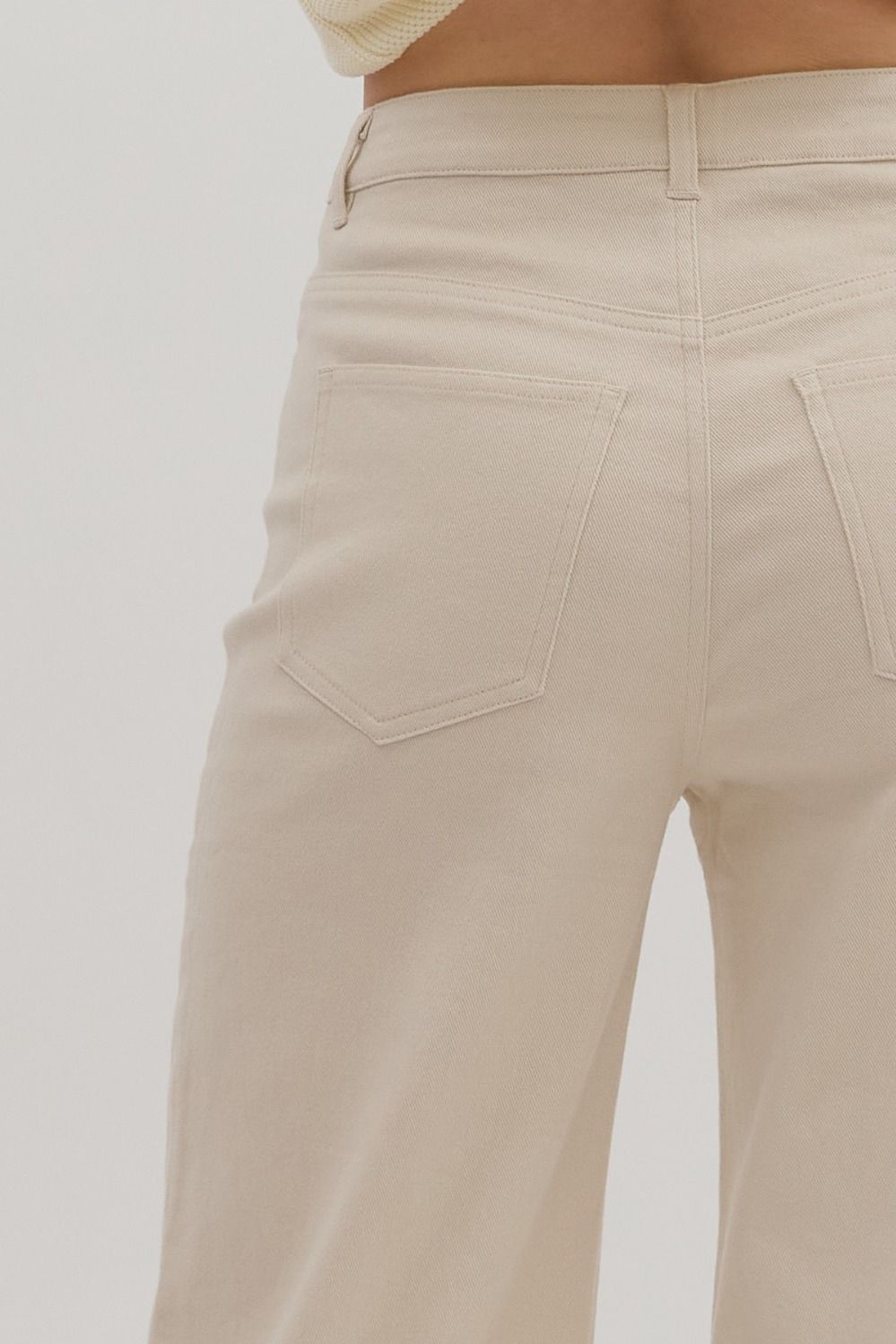 Off The Cuff Wide Leg Denim