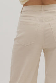 Off The Cuff Wide Leg Denim