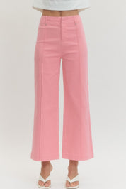 Step Into Spring- Front Seam Pants