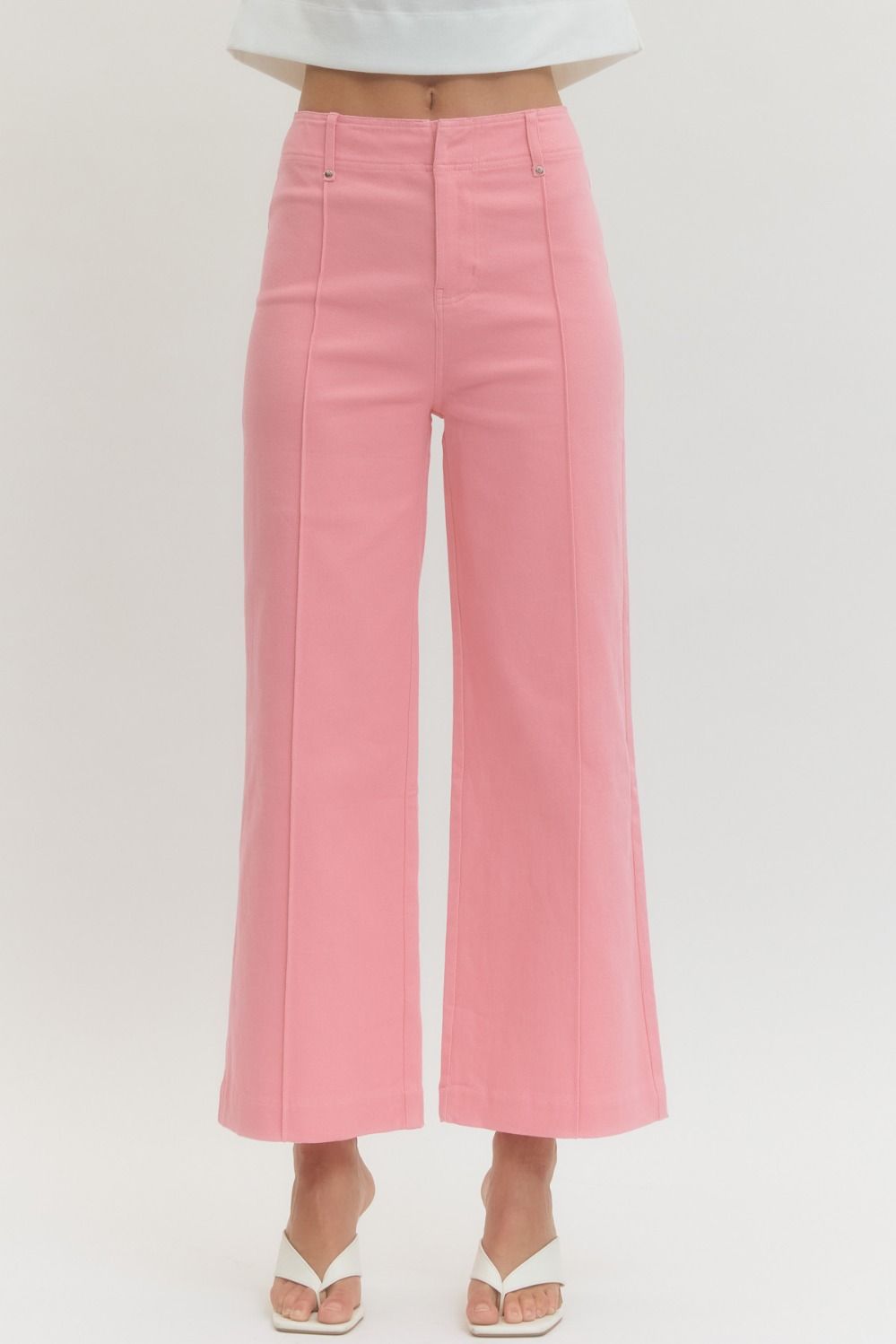 Step Into Spring- Front Seam Pants