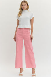 Step Into Spring- Front Seam Pants