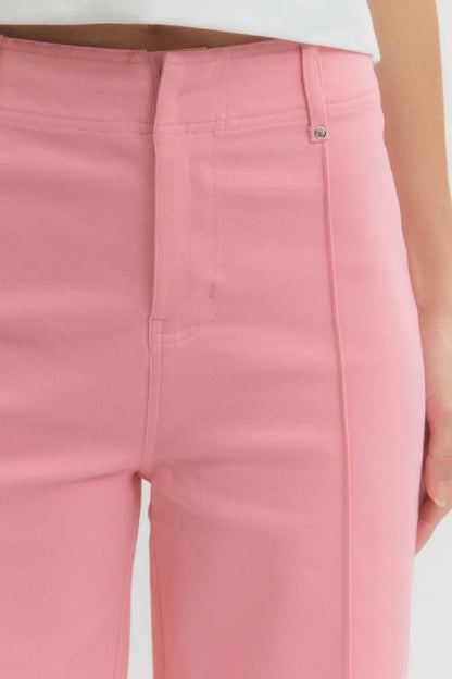 Step Into Spring- Front Seam Pants