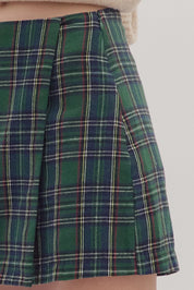Rebecca- Plaid Skort