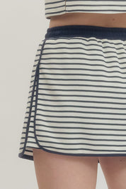 Meadow- Striped skort