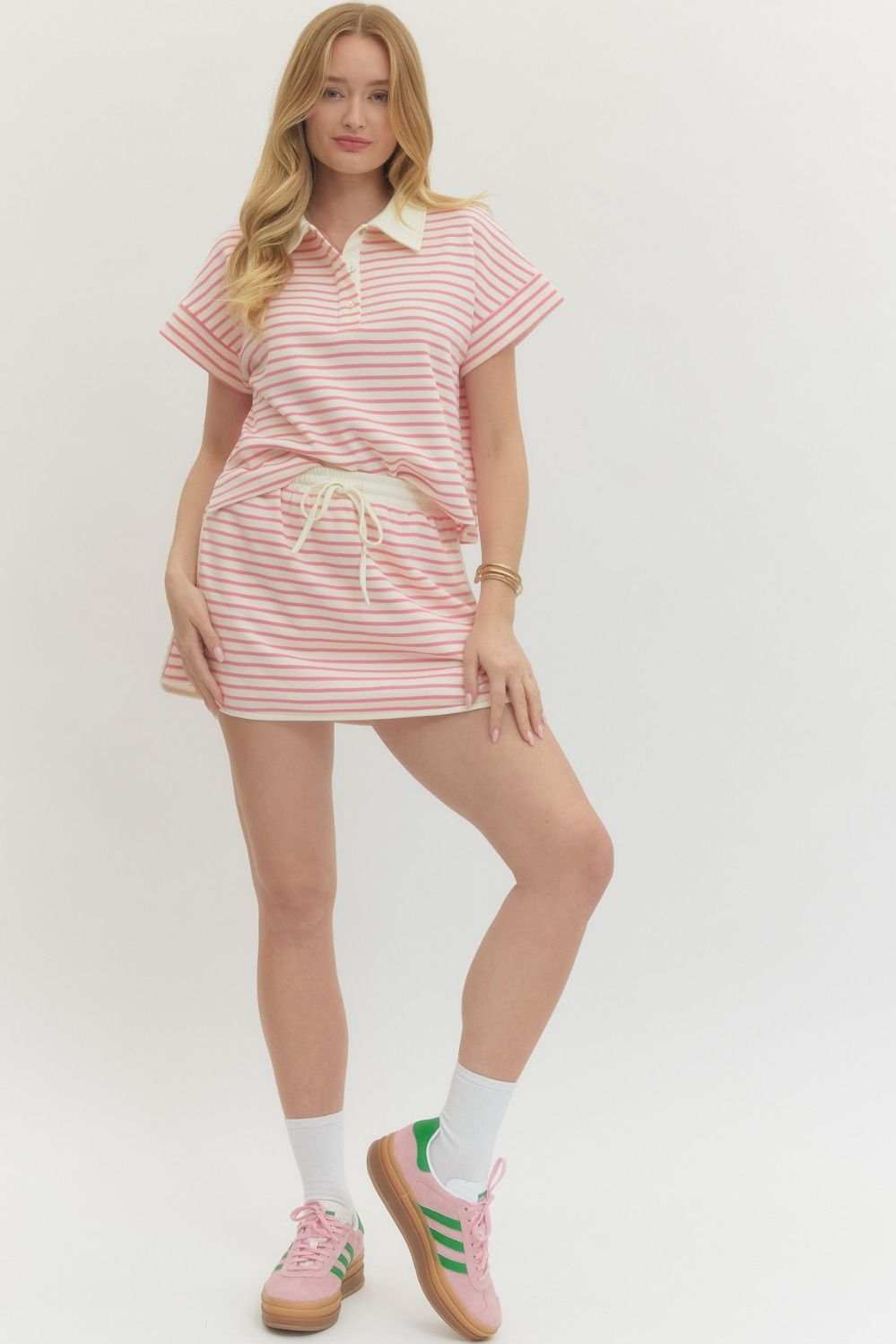 Meadow- Striped skort