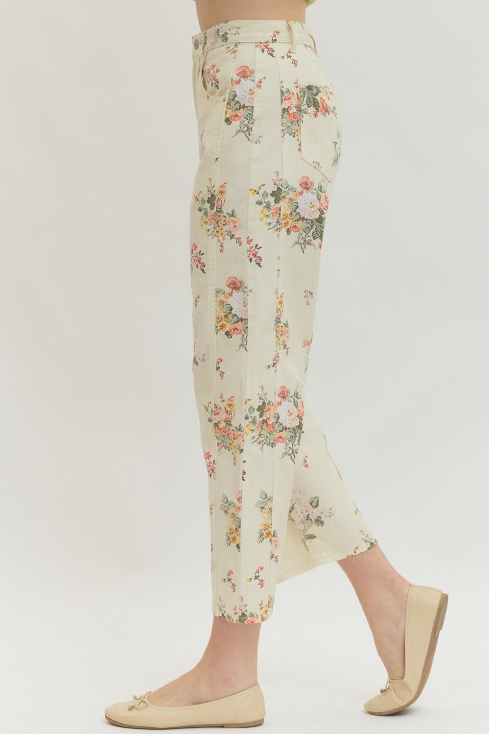 Blooming- Floral Print Pant