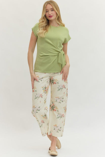 Blooming- Floral Print Pant