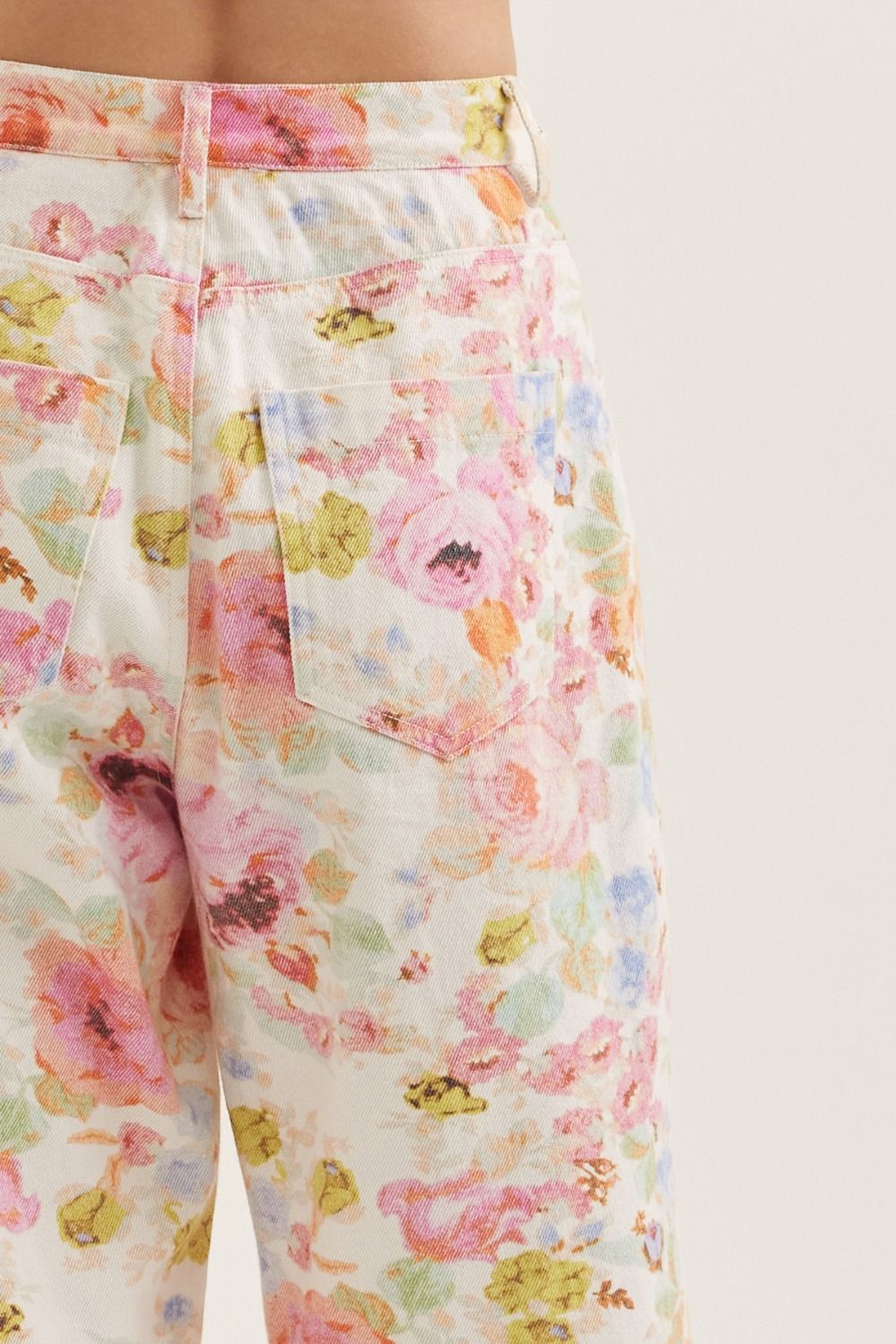 Botanical Petals- Wide Leg Pant
