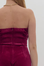 Sweet Sangria Jumpsuit
