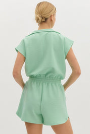 Lux Ribbed Romper