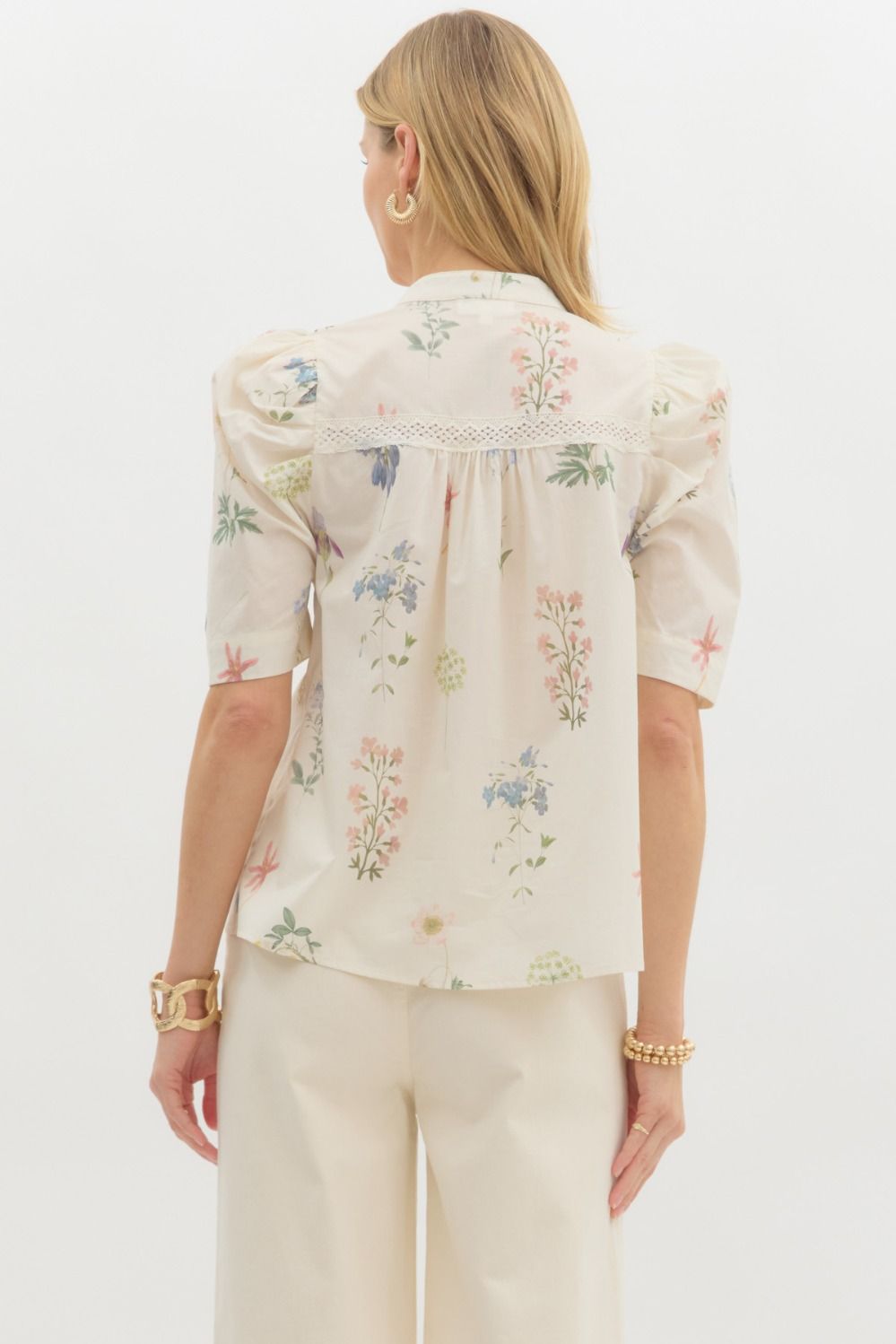 Callie- Floral Top