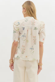 Callie- Floral Top