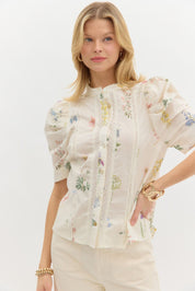 Callie- Floral Top