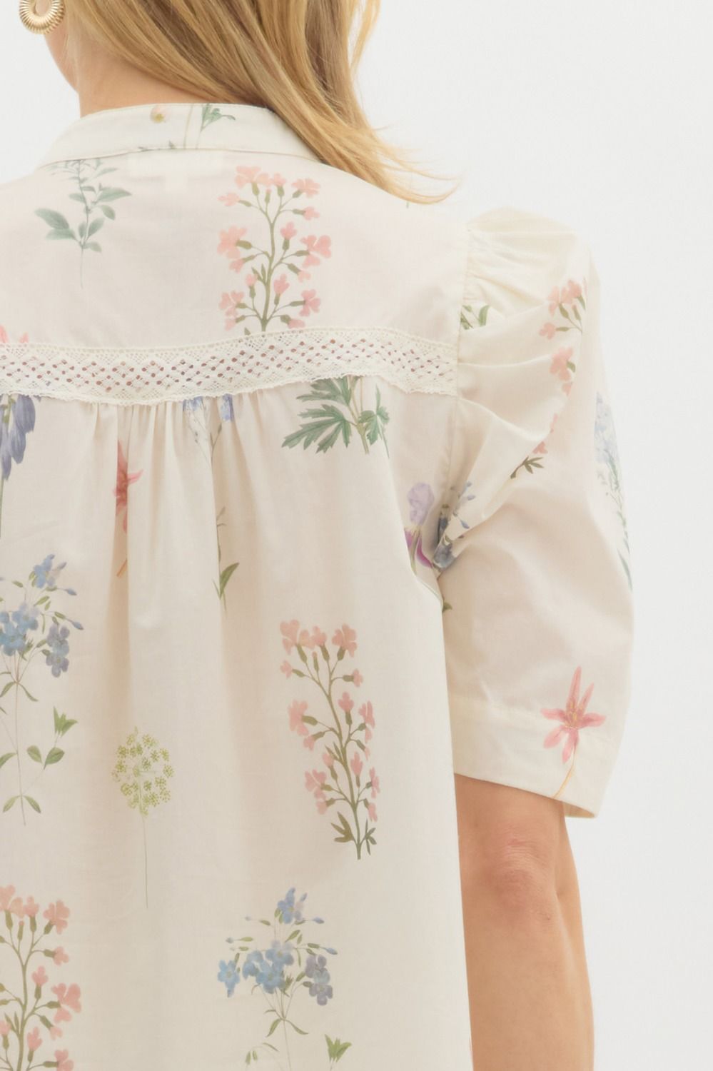 Callie- Floral Top