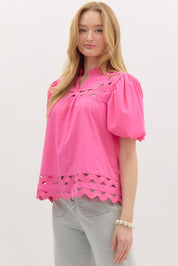 Cut it Out Top- FINAL SALE
