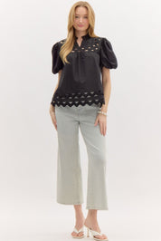 Cut it Out Top- FINAL SALE