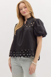 Cut it Out Top- FINAL SALE