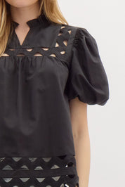 Cut it Out Top- FINAL SALE