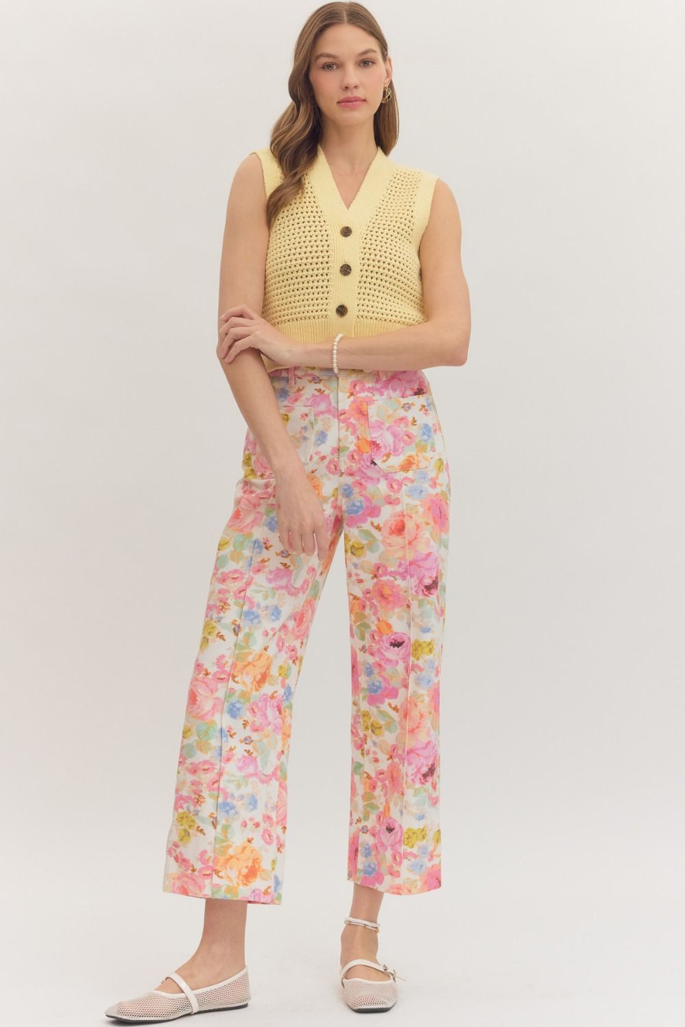 Marissa- Sleeveless Crochet Top