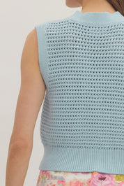Marissa- Sleeveless Crochet Top