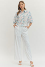 Blossom- Floral Print Top