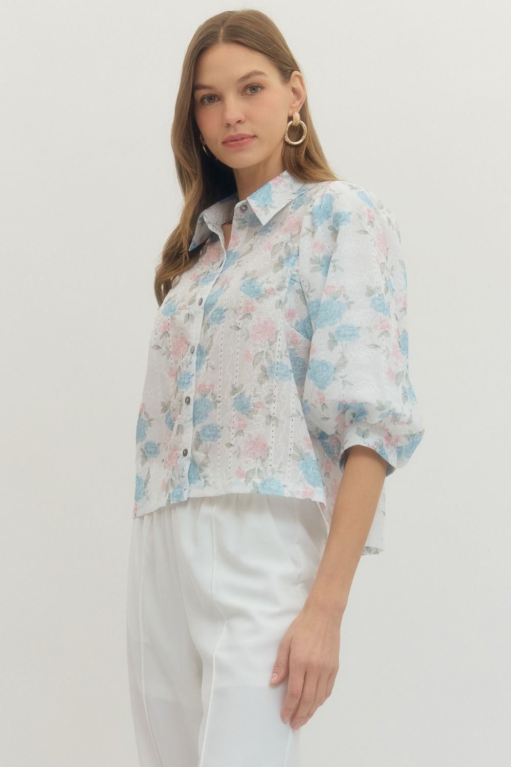 Blossom- Floral Print Top