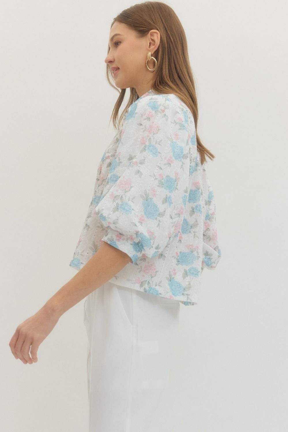 Blossom- Floral Print Top