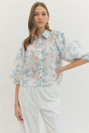 Blossom- Floral Print Top