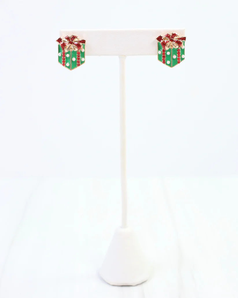 Pretty Present Stud Earring