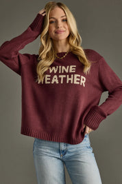 Wine Weather- Purple
