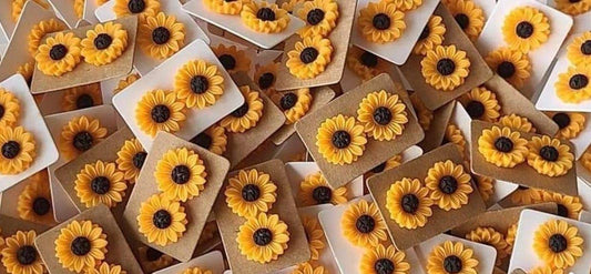 Sunflower Studs