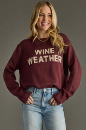 Wine Weather- Purple