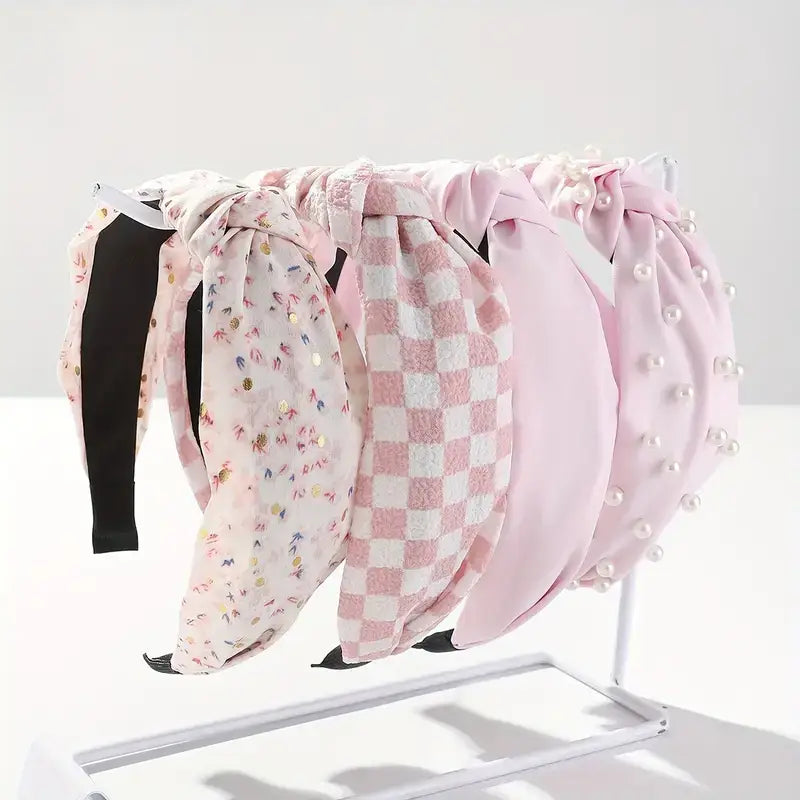 Ballerina Pink Knotted Headband