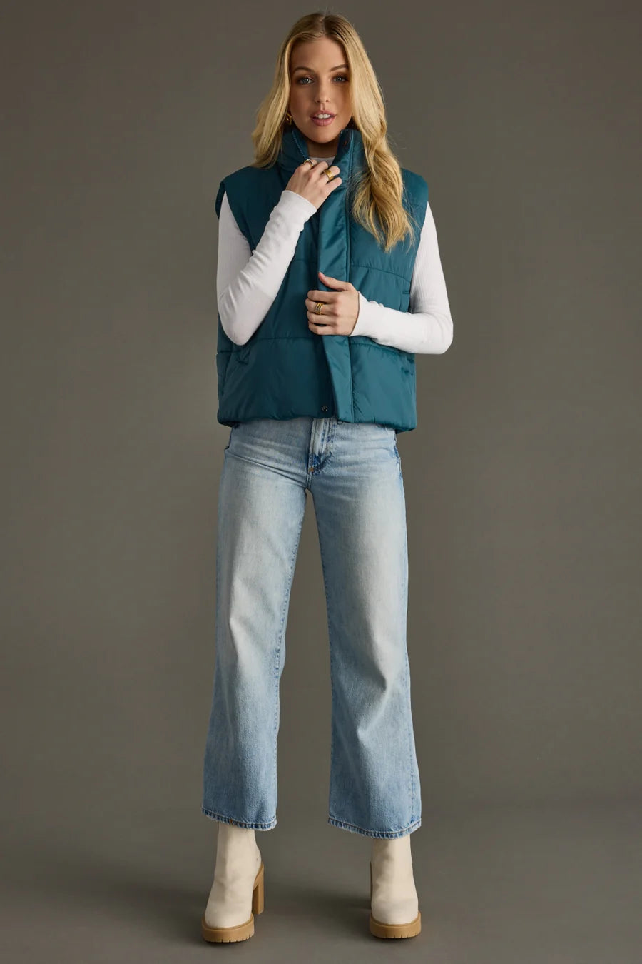 Dark Teal Vest