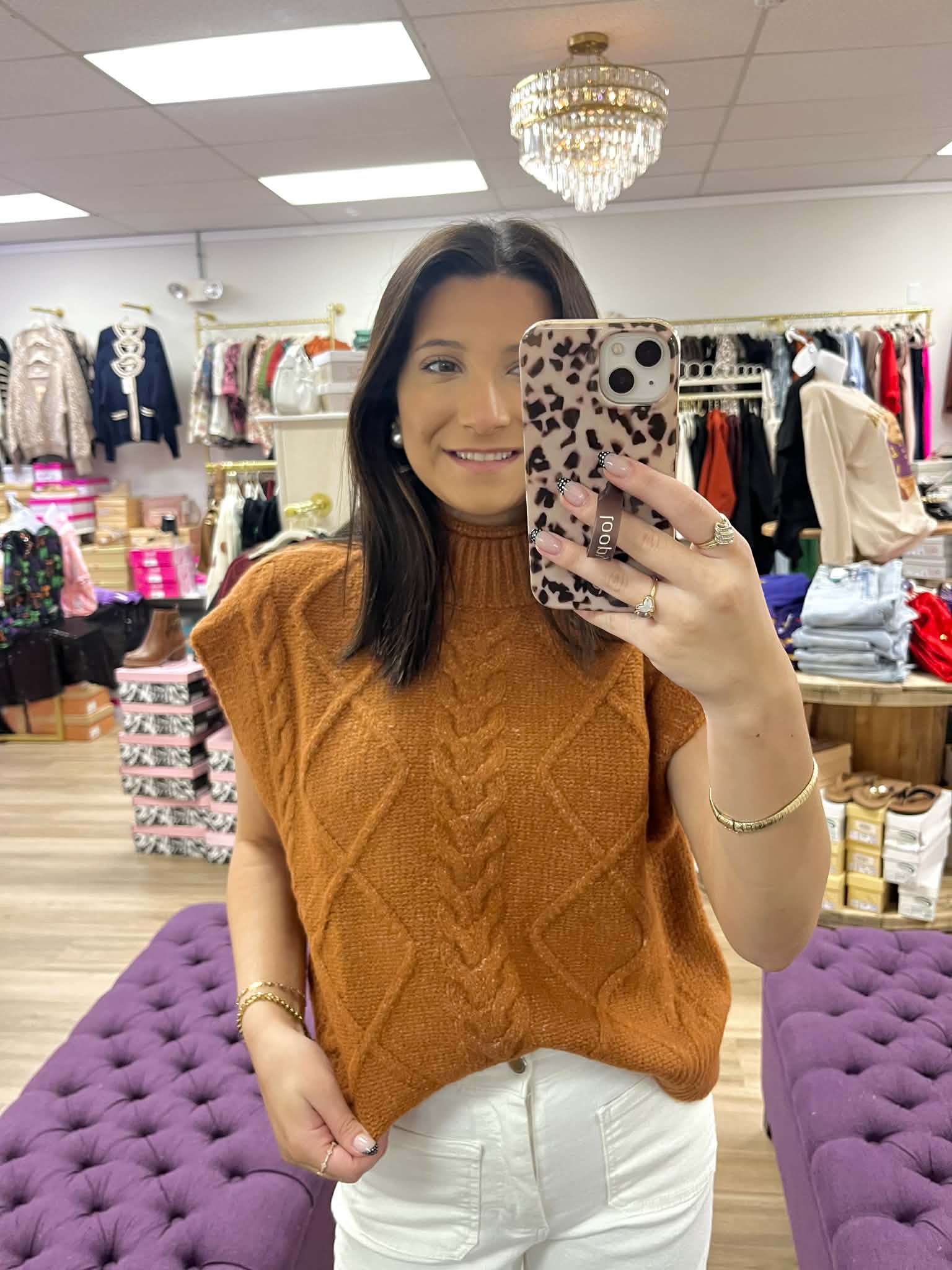 Preppy Pop Top