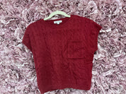 Cable Knit Sweater Top