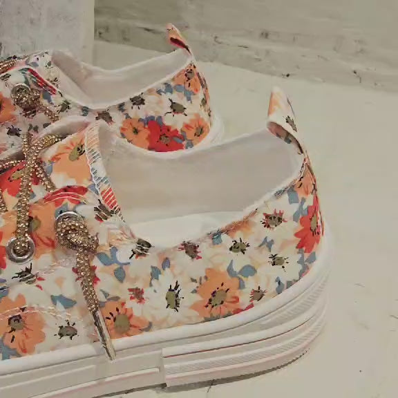 AMAN FLORAL- Peach